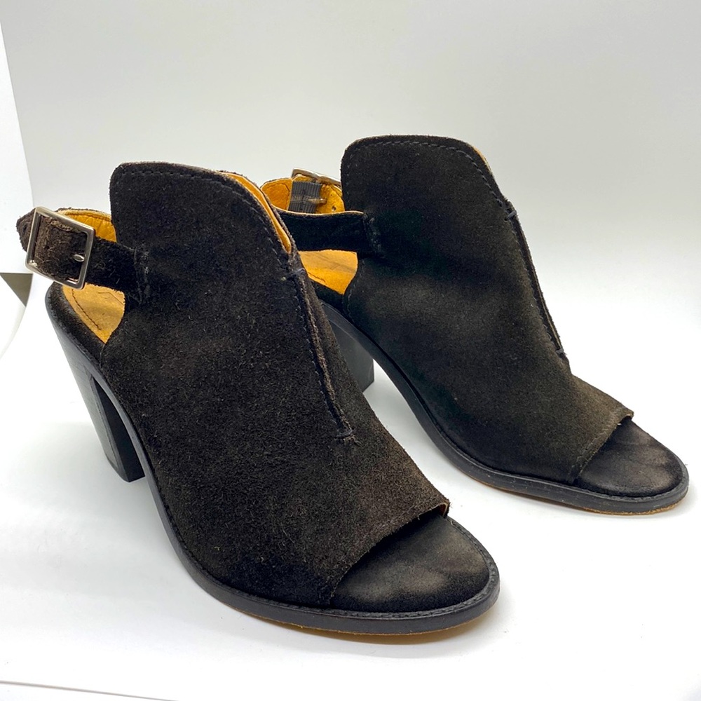 Frye Black Heeled Boots